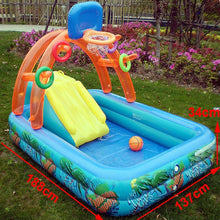 Load image into Gallery viewer, New Water Slide For Children Fun Lawn Water Slides Inflatables Pools For Kids Summer Children's Slide Set Backyard Outdoor Toys