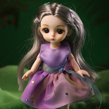 Load image into Gallery viewer, Mini 16cm Ball Jointed Doll 13 Movable Jointed Baby Girl Body Retro Style Kawaii Princess BJD Doll Toys For Girls Birthday Gift