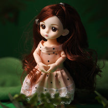Load image into Gallery viewer, Mini 16cm Ball Jointed Doll 13 Movable Jointed Baby Girl Body Retro Style Kawaii Princess BJD Doll Toys For Girls Birthday Gift