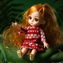 Load image into Gallery viewer, Mini 16cm Ball Jointed Doll 13 Movable Jointed Baby Girl Body Retro Style Kawaii Princess BJD Doll Toys For Girls Birthday Gift