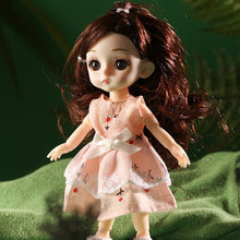 Load image into Gallery viewer, Mini 16cm Ball Jointed Doll 13 Movable Jointed Baby Girl Body Retro Style Kawaii Princess BJD Doll Toys For Girls Birthday Gift