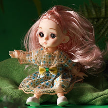 Load image into Gallery viewer, Mini 16cm Ball Jointed Doll 13 Movable Jointed Baby Girl Body Retro Style Kawaii Princess BJD Doll Toys For Girls Birthday Gift