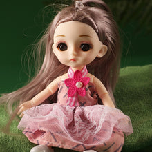 Load image into Gallery viewer, Mini 16cm Ball Jointed Doll 13 Movable Jointed Baby Girl Body Retro Style Kawaii Princess BJD Doll Toys For Girls Birthday Gift