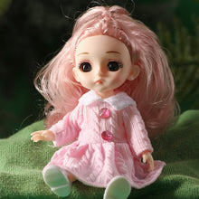 Load image into Gallery viewer, Mini 16cm Ball Jointed Doll 13 Movable Jointed Baby Girl Body Retro Style Kawaii Princess BJD Doll Toys For Girls Birthday Gift