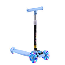 Load image into Gallery viewer, Children Scooter 3 Wheel T Bar Balance Riding Kick Scooters LED Wheel Adjustable Scooter Kids Birthday Gift Fun Sport Toy