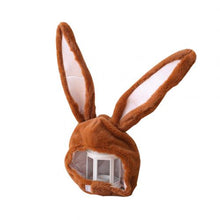 Load image into Gallery viewer, Halloween Cute Girls Plush Rabbit Bunny Ears Hat Earflap Cap Head Warmer Photo Supplies Bunny Ears Hat Rabbit Headgear Hats
