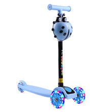 Load image into Gallery viewer, Children Scooter 3 Wheel T Bar Balance Riding Kick Scooters LED Wheel Adjustable Scooter Kids Birthday Gift Fun Sport Toy
